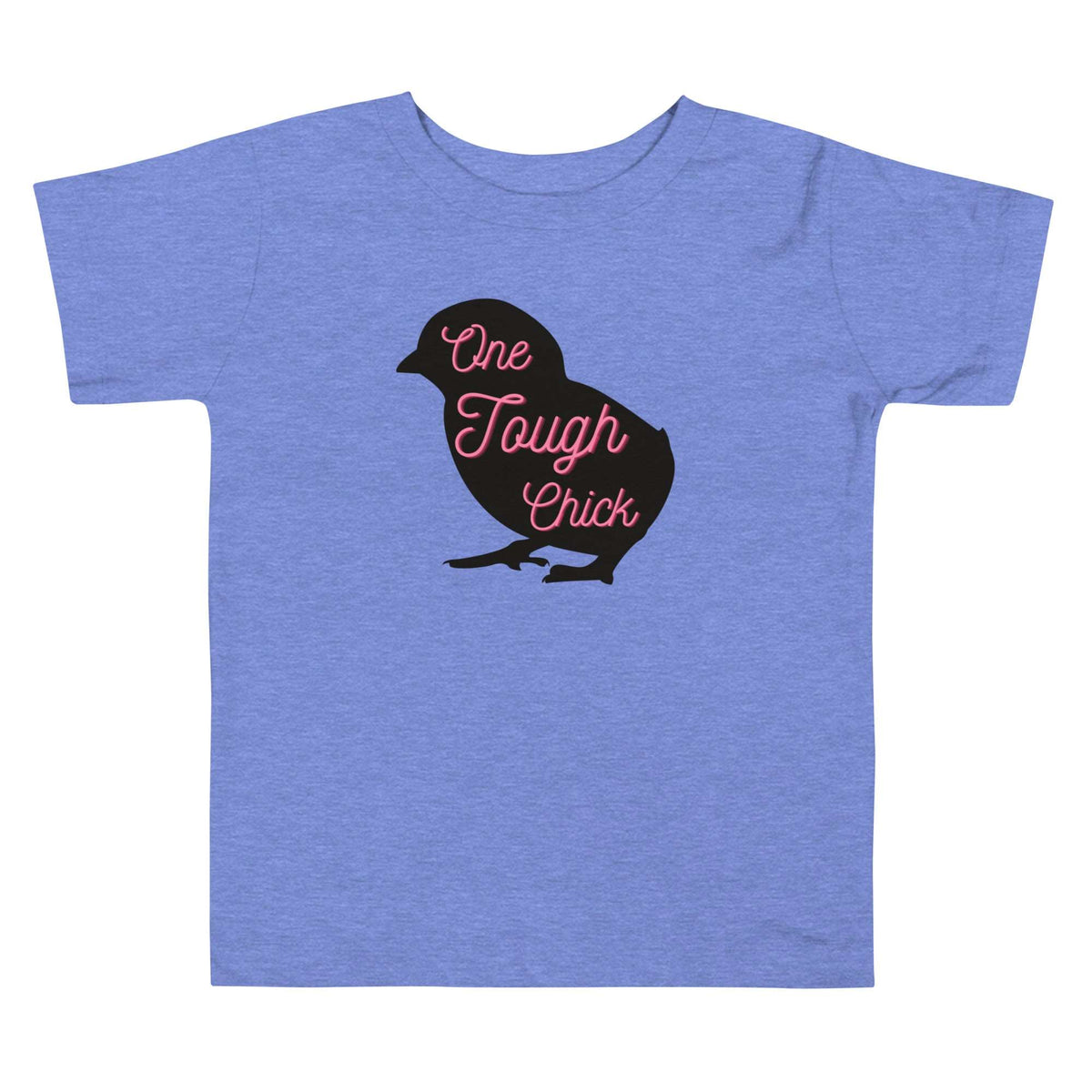 One Tough Chick Toddler Short Sleeve Tee