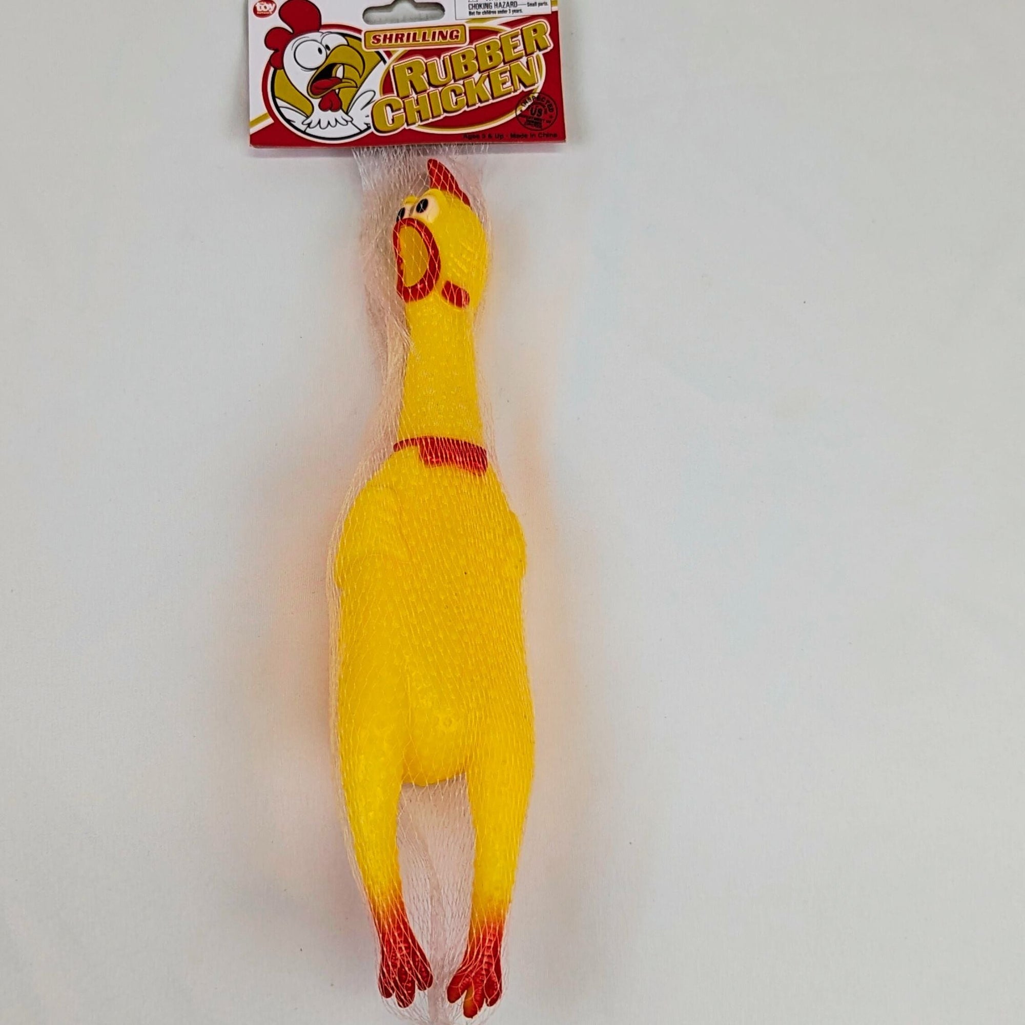 12" Screaming Chicken Toy - Cluck It All Farms