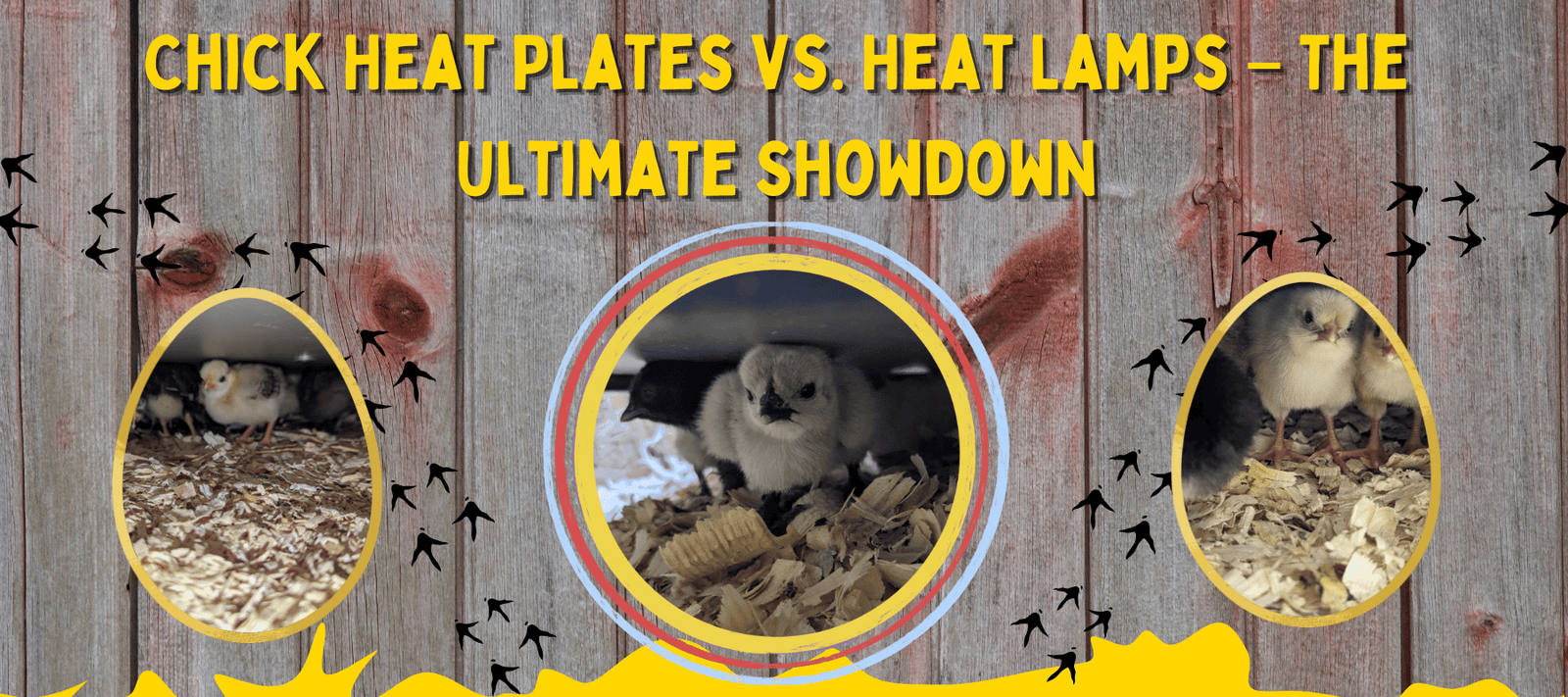 Chick Heat Plates vs. Heat Lamps – The Ultimate Showdown - Cluck It All Farms