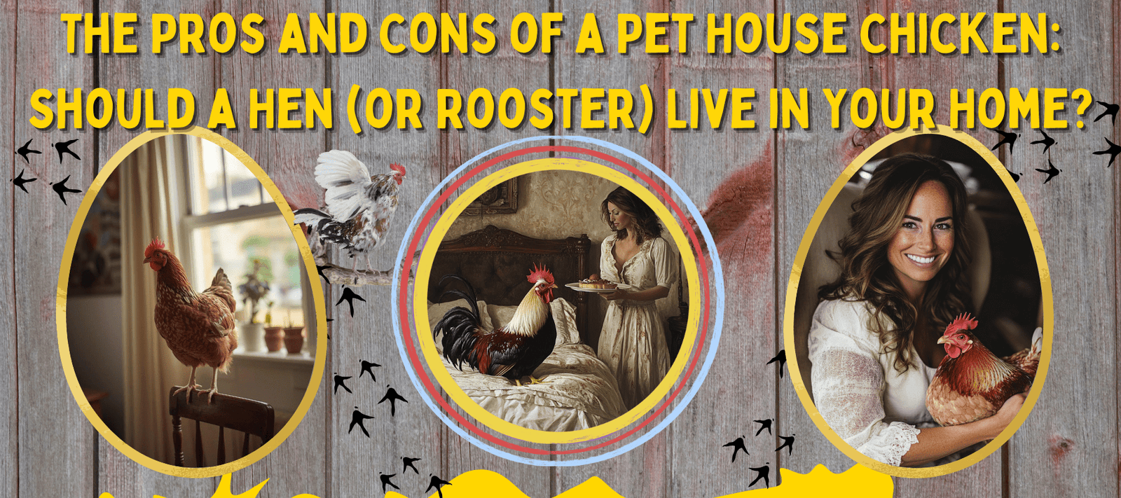 The Pros and Cons of a Pet House Chicken: Should a Hen (or Rooster) Live in Your Home? - Cluck It All Farms