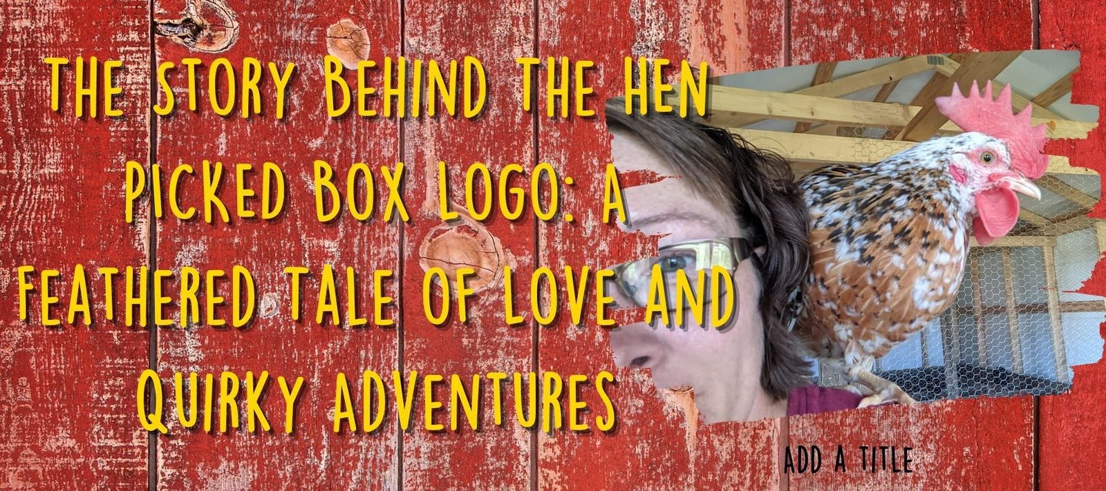 The Story Behind The HEN PICKED Box Logo: A Feathered Tale of Love and Quirky Adventures - Cluck It All Farms