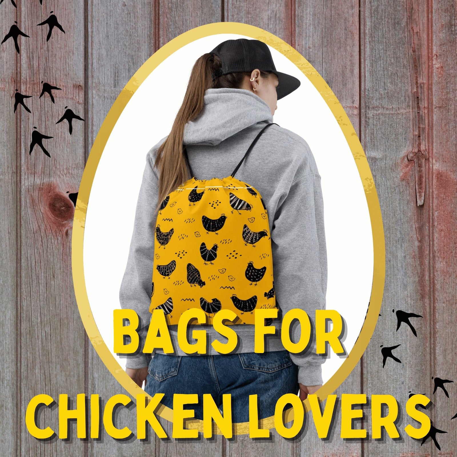 Bags For Chicken Lovers - Cluck It All Farms