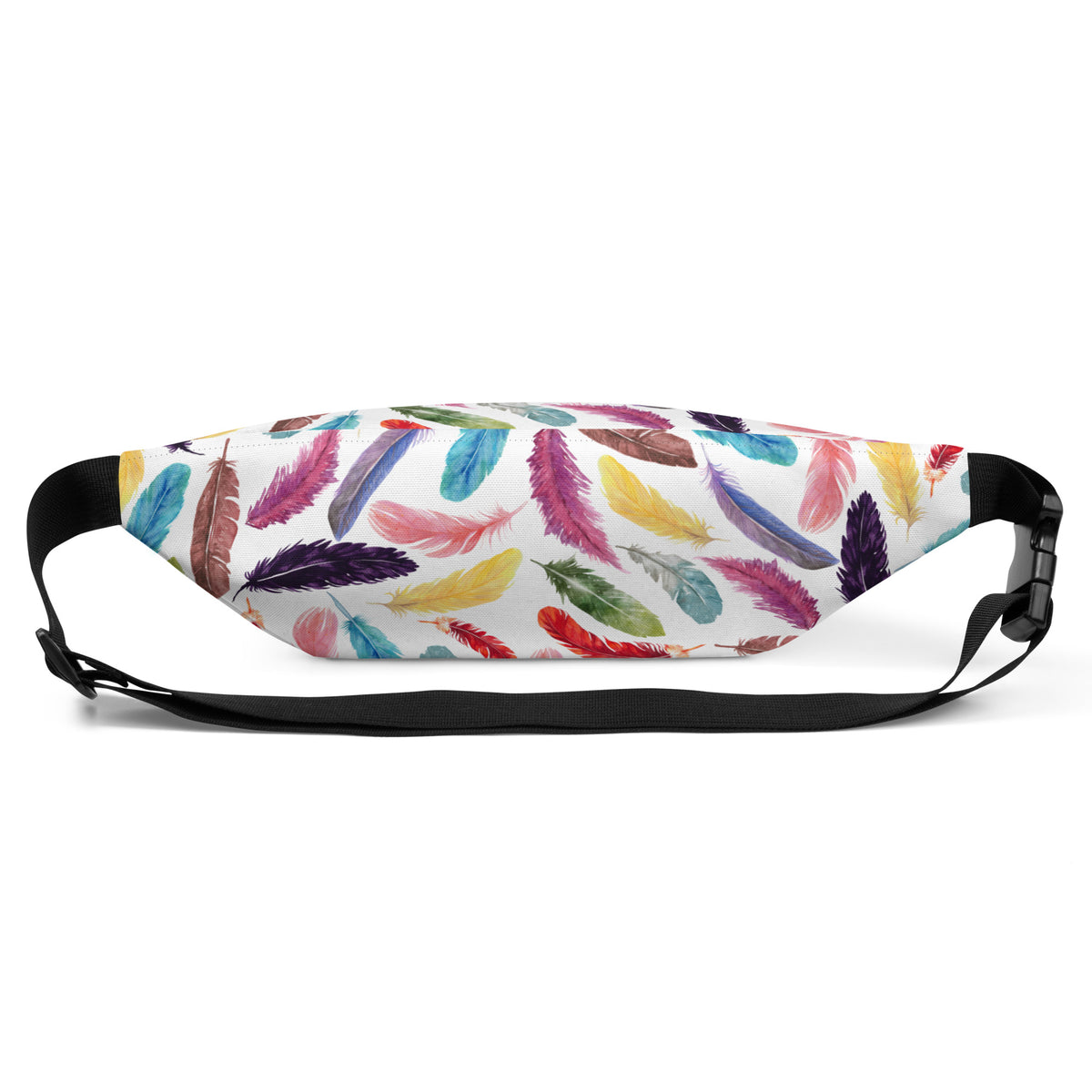 Colorful Feathers Fanny Pack