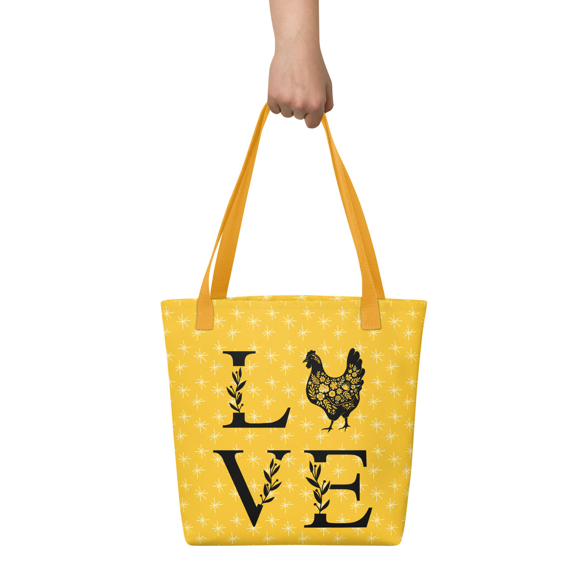 Chicken Love Tote Bag