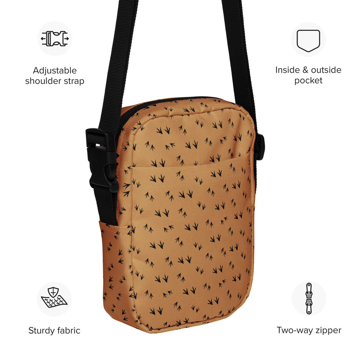 Chicken Feet Utility Crossbody Bag