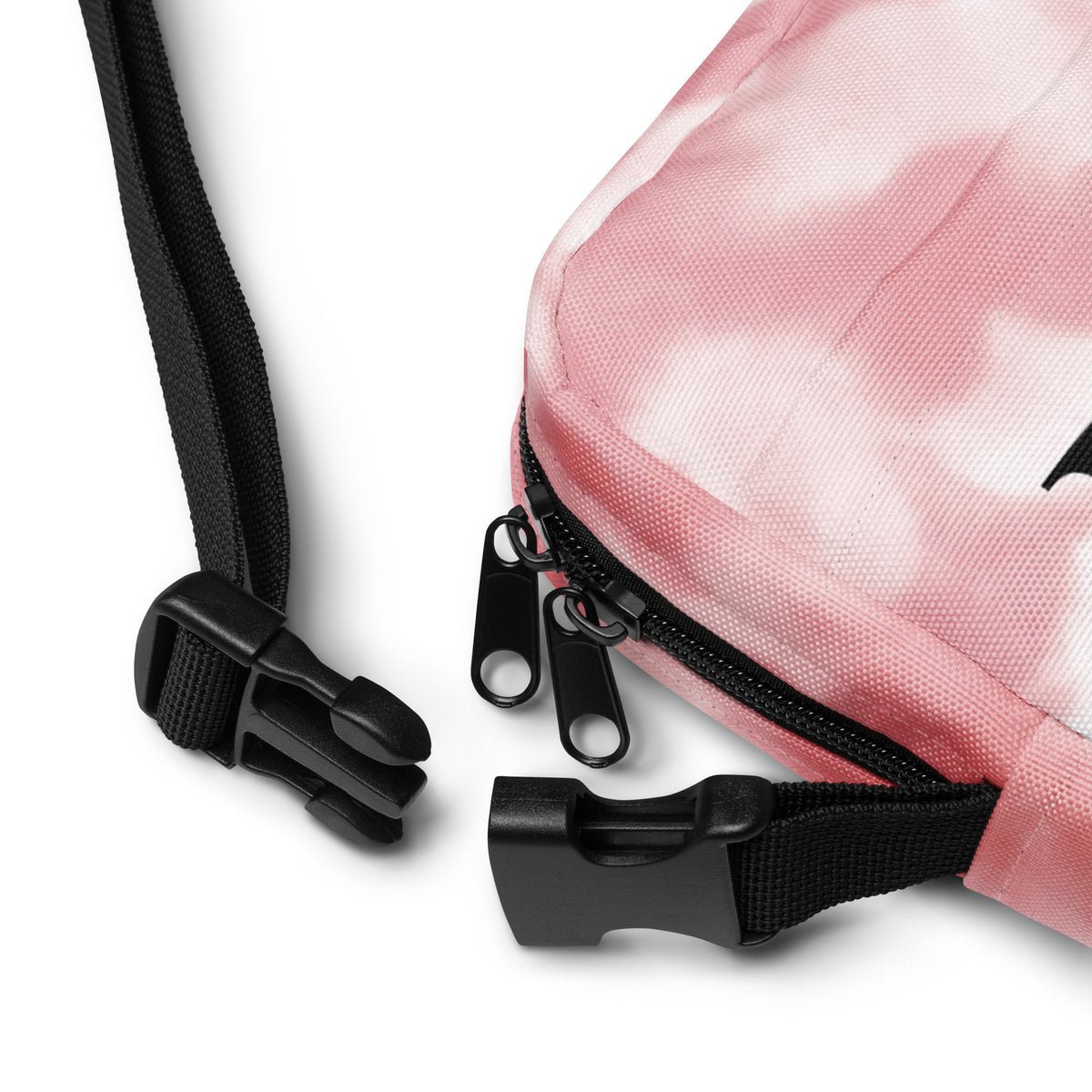 Tie-Dye Chicken Love Utility Crossbody Bag