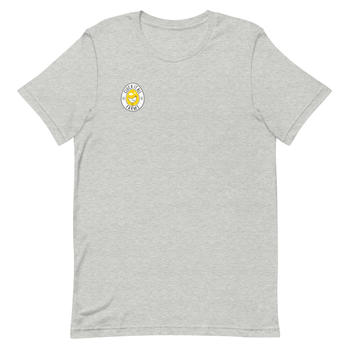 Ask Me About My Chickens BACK PRINT Unisex T-Shirt - Cluck It All Farms