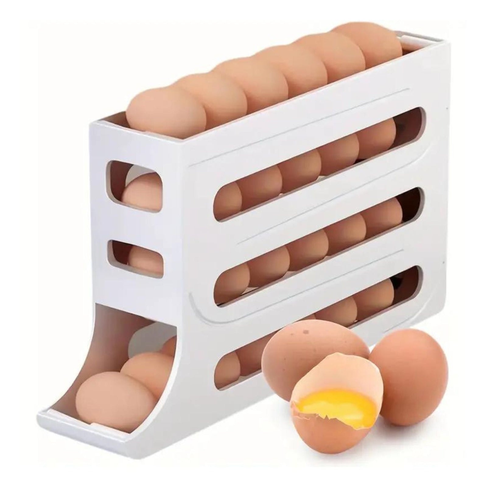 Automatic Rolling Egg Rack - Cluck It All Farms