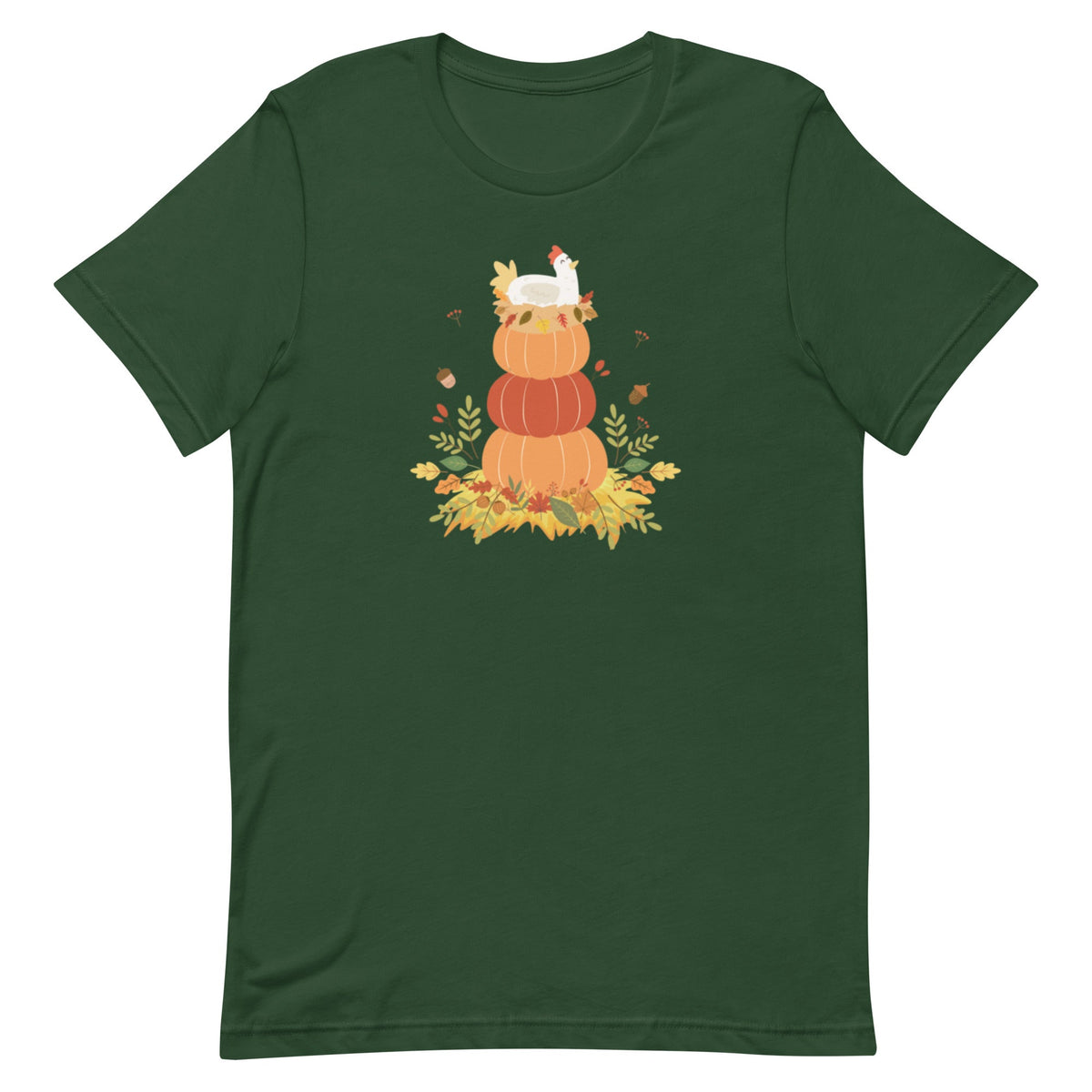Autumn Laying Hen Unisex T-Shirt - Cluck It All Farms