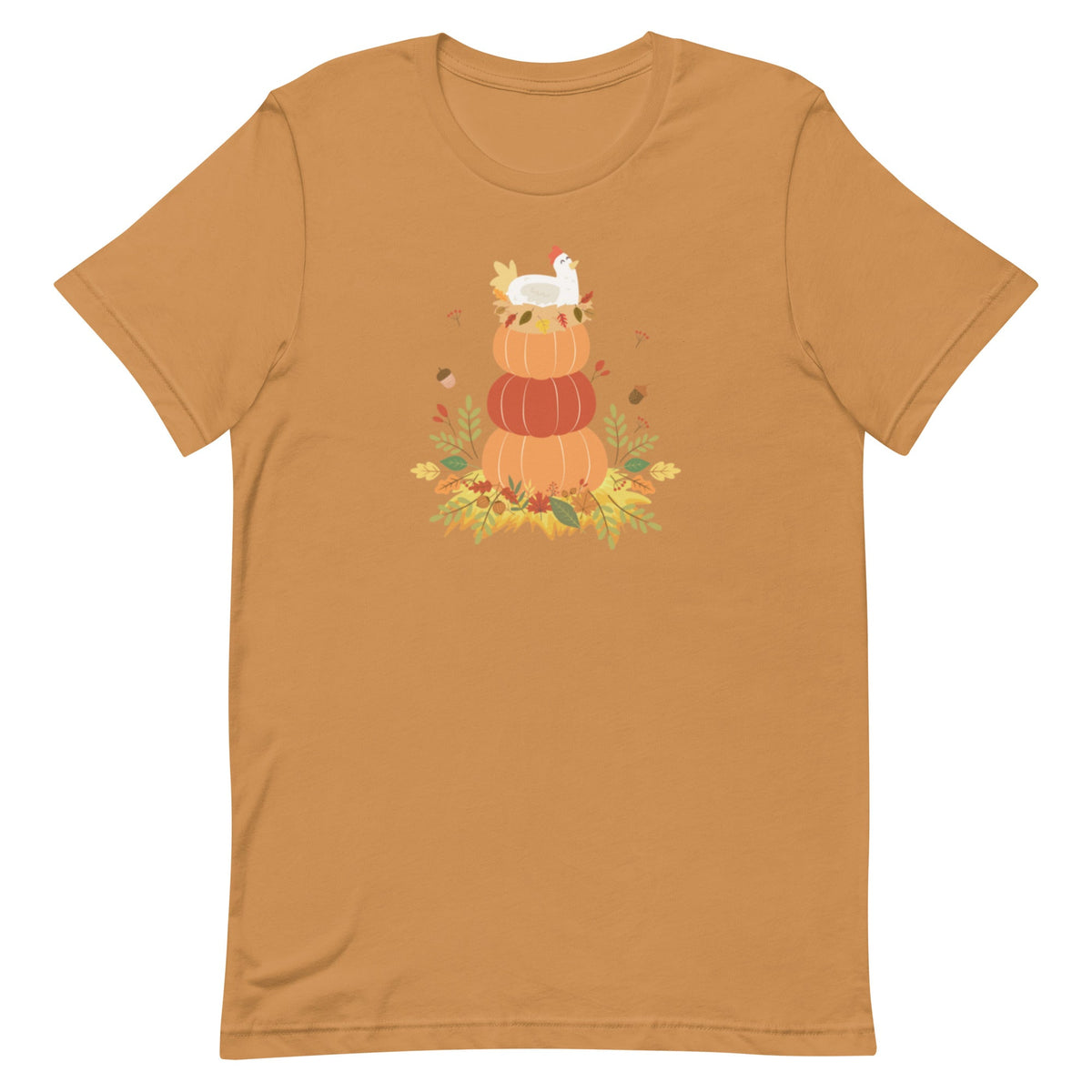 Autumn Laying Hen Unisex T-Shirt - Cluck It All Farms