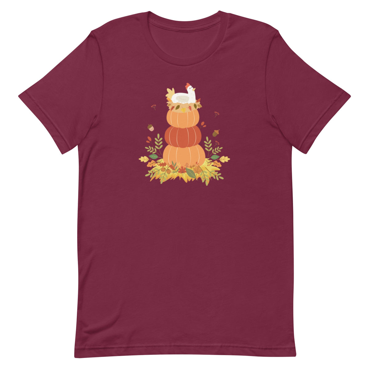 Autumn Laying Hen Unisex T-Shirt - Cluck It All Farms