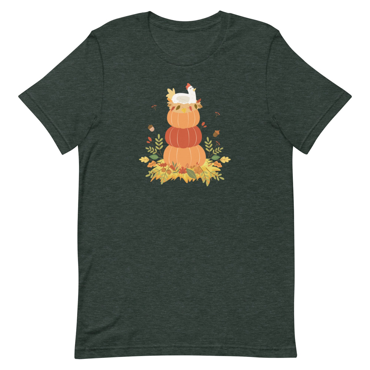 Autumn Laying Hen Unisex T-Shirt - Cluck It All Farms