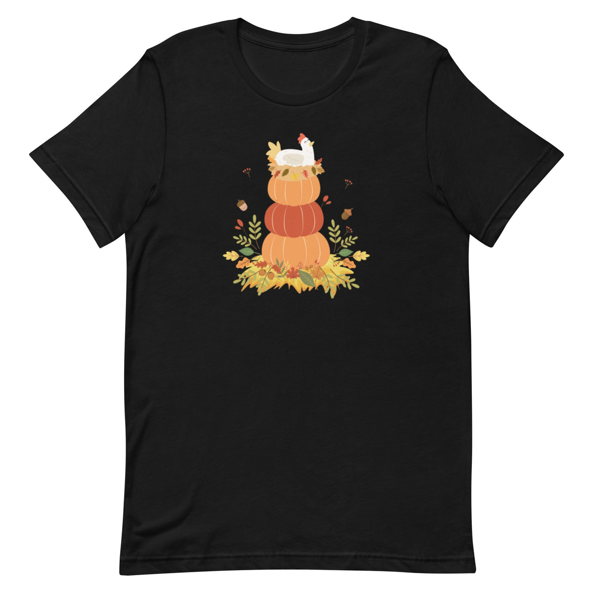 Autumn Laying Hen Unisex T-Shirt - Cluck It All Farms