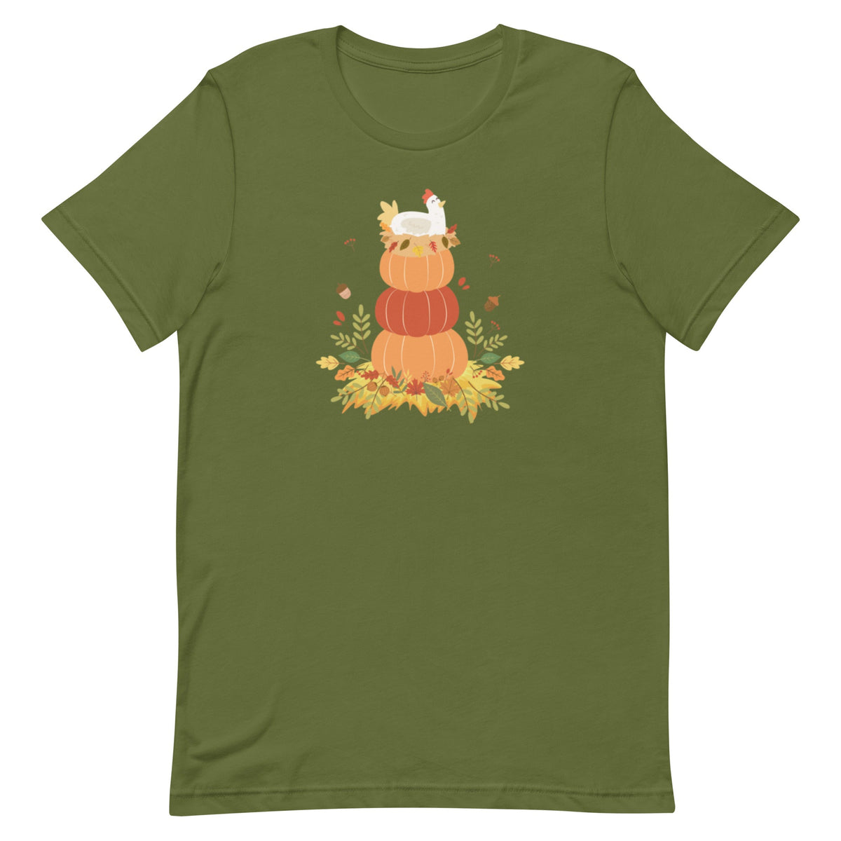 Autumn Laying Hen Unisex T-Shirt - Cluck It All Farms