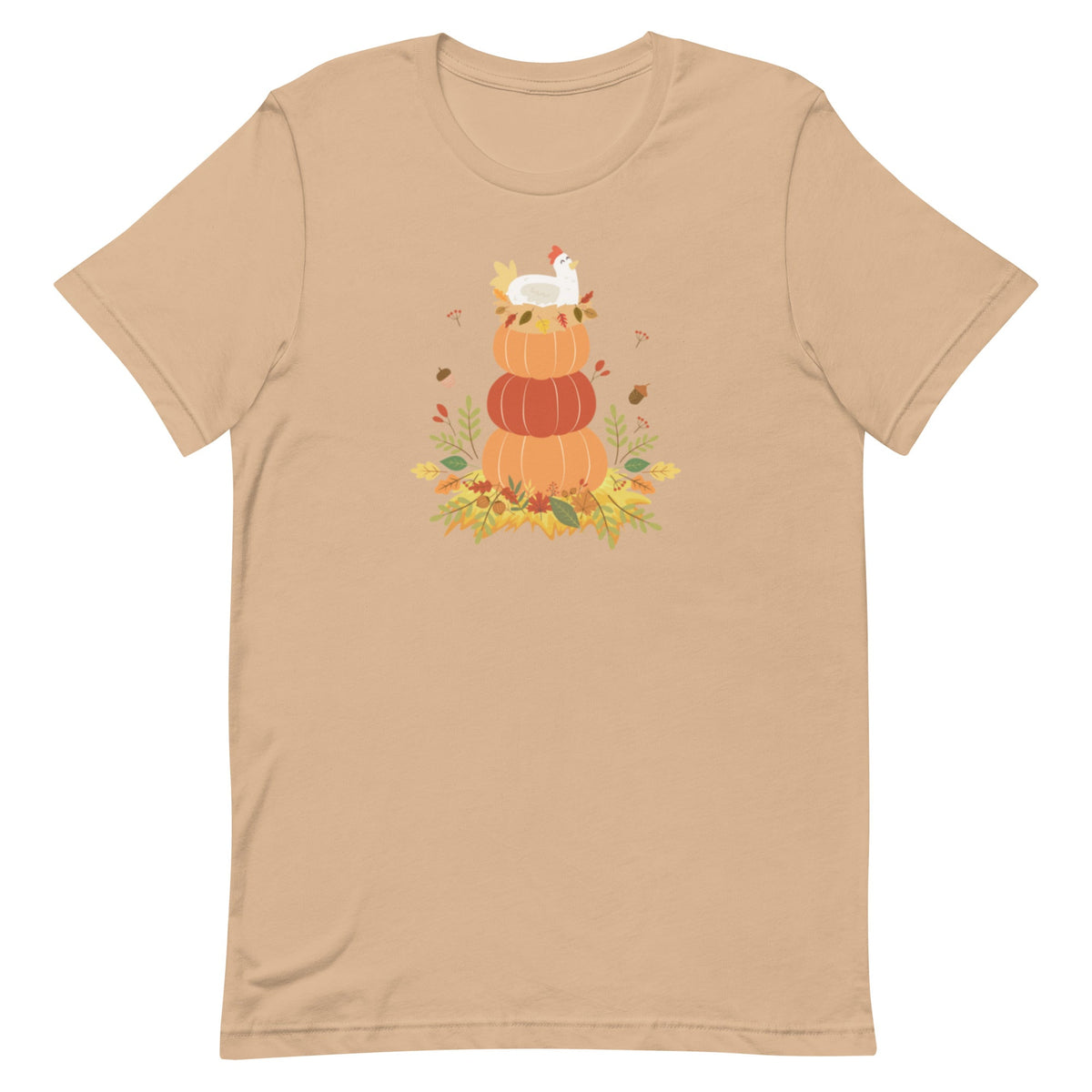 Autumn Laying Hen Unisex T-Shirt - Cluck It All Farms
