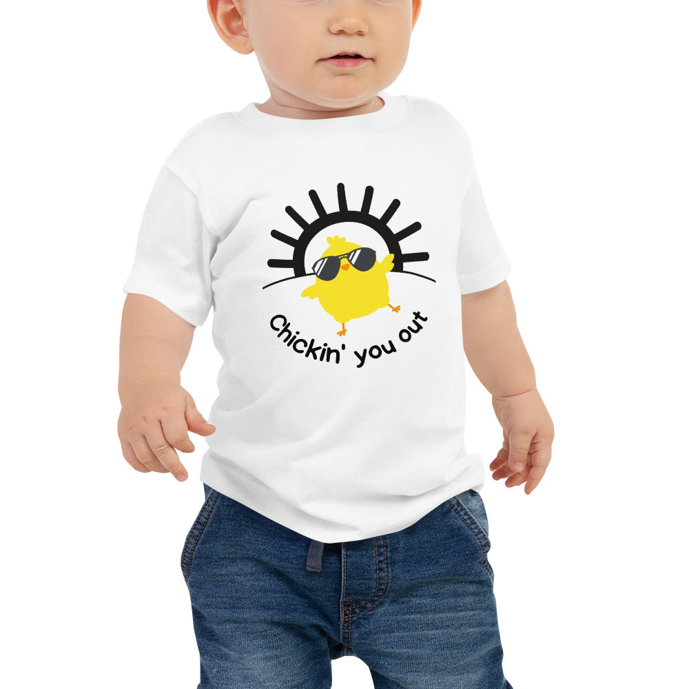 Chicken You Out Baby Jersey Short Sleeve Tee