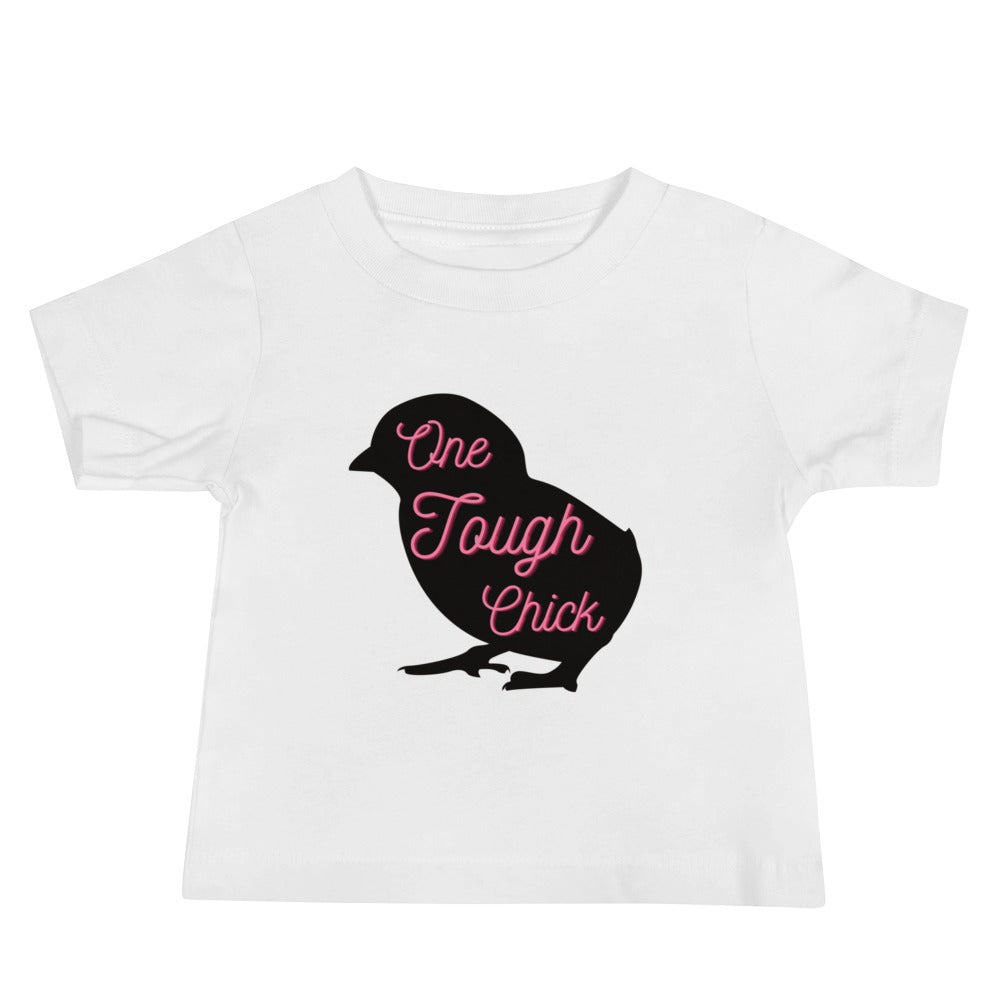 One Tough Chick Baby Jersey Short Sleeve Tee