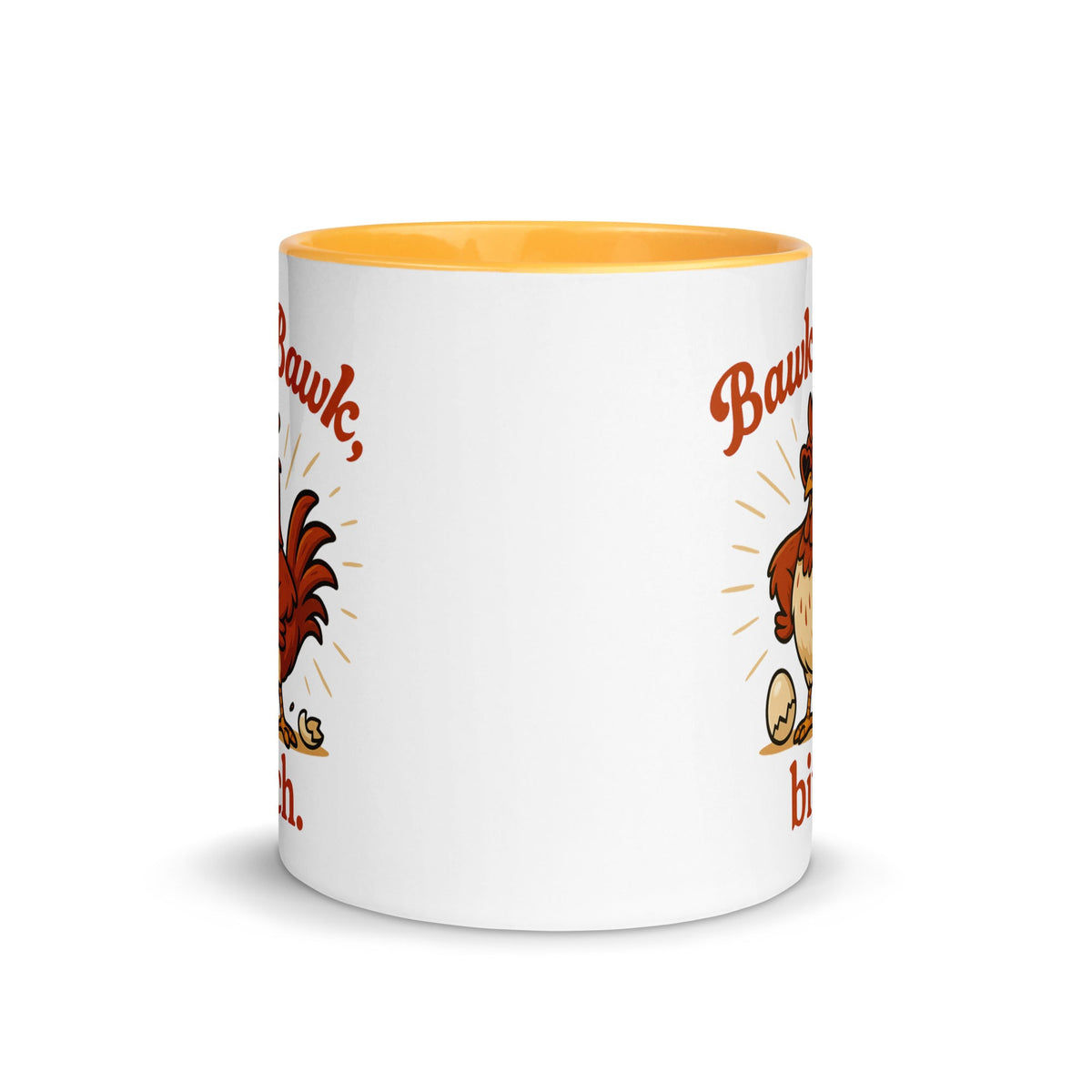 Bawk Bawk, Bitch Colored Mug - Cluck It All Farms