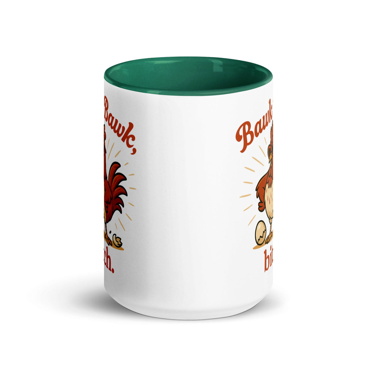 Bawk Bawk, Bitch Colored Mug - Cluck It All Farms