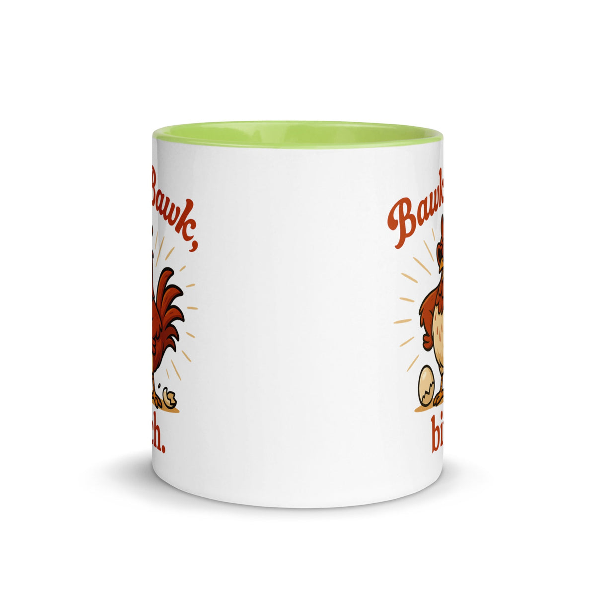 Bawk Bawk, Bitch Colored Mug - Cluck It All Farms