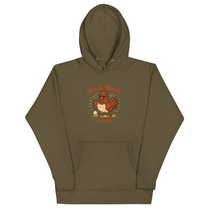 Bawk Bawk, Bitch Unisex Hoodie - Cluck It All Farms