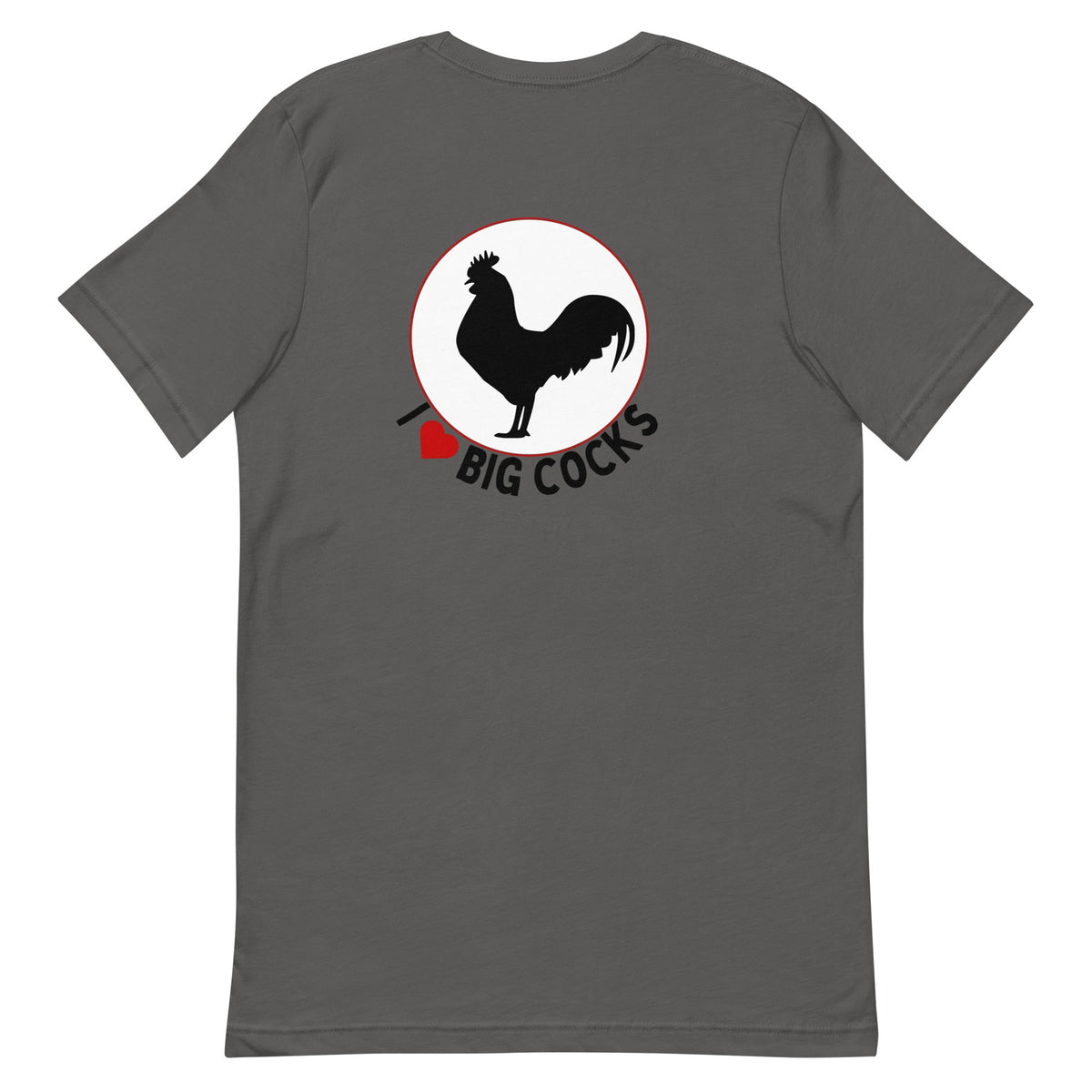 Big Cocks BACK PRINT Unisex T-Shirt - Cluck It All Farms