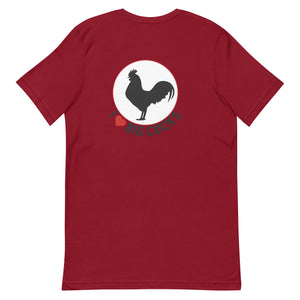 Big Cocks BACK PRINT Unisex T-Shirt - Cluck It All Farms