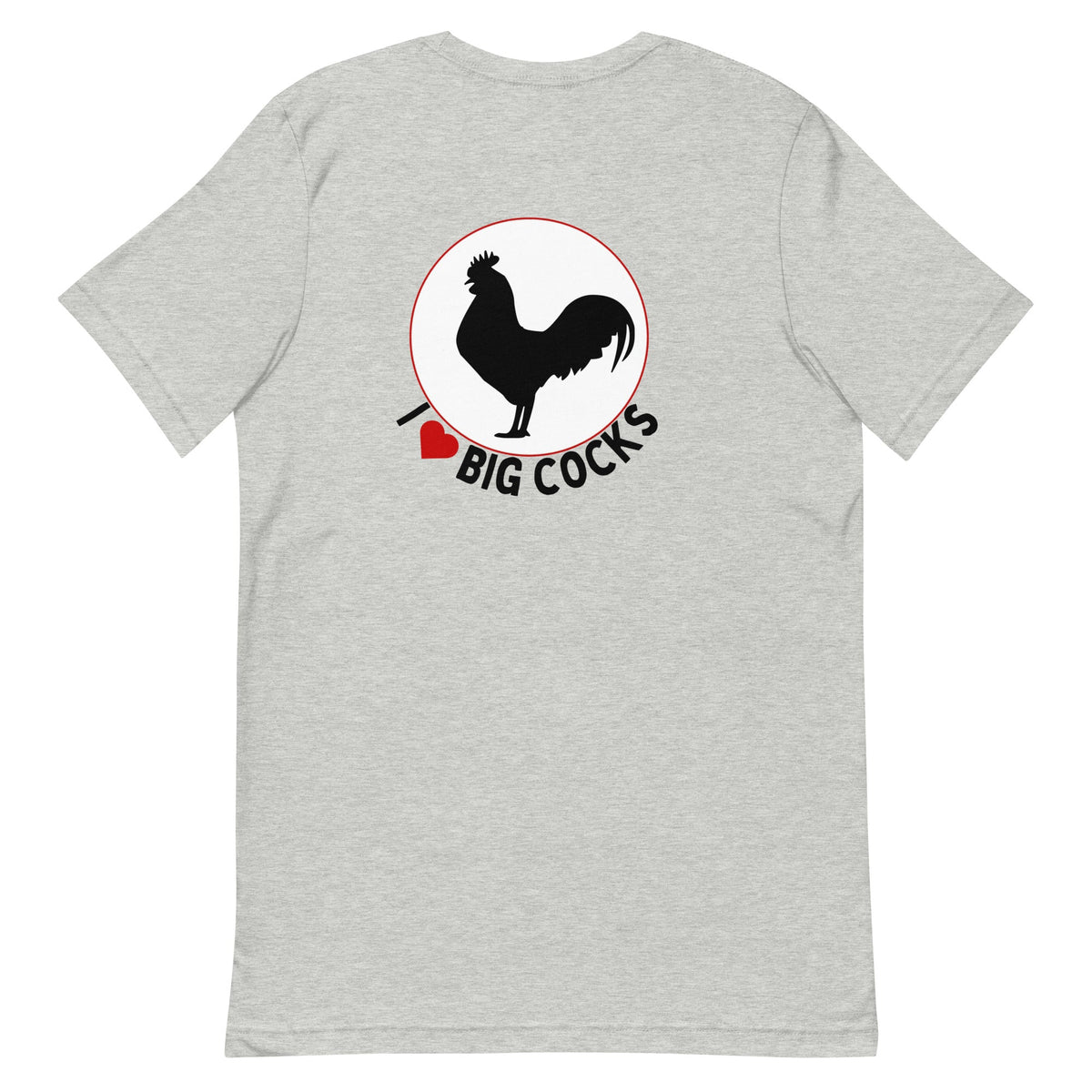 Big Cocks BACK PRINT Unisex T-Shirt - Cluck It All Farms