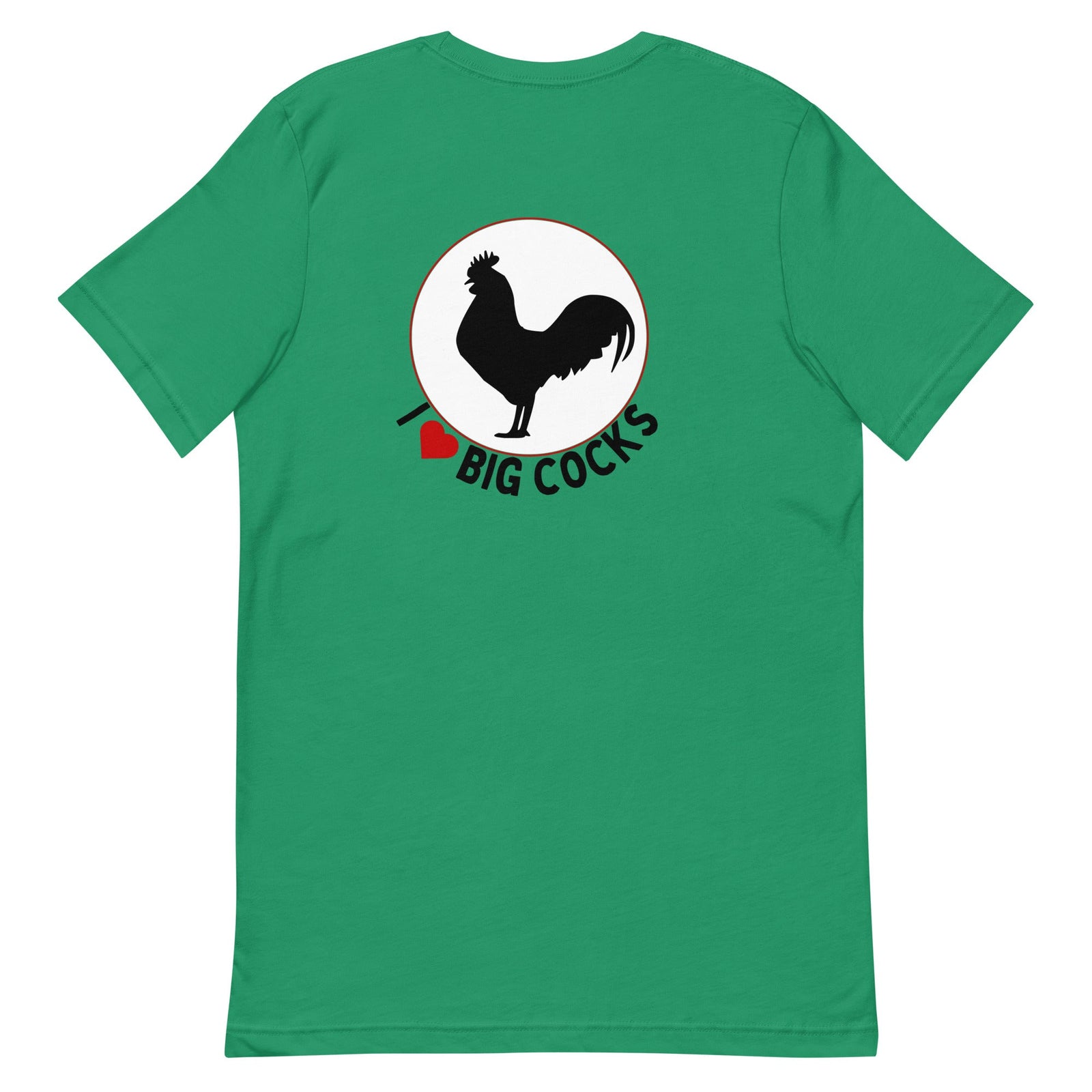 Big Cocks BACK PRINT Unisex T-Shirt - Cluck It All Farms