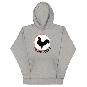 Big Cocks Chicken Unisex Hoodie - Cluck It All Farms