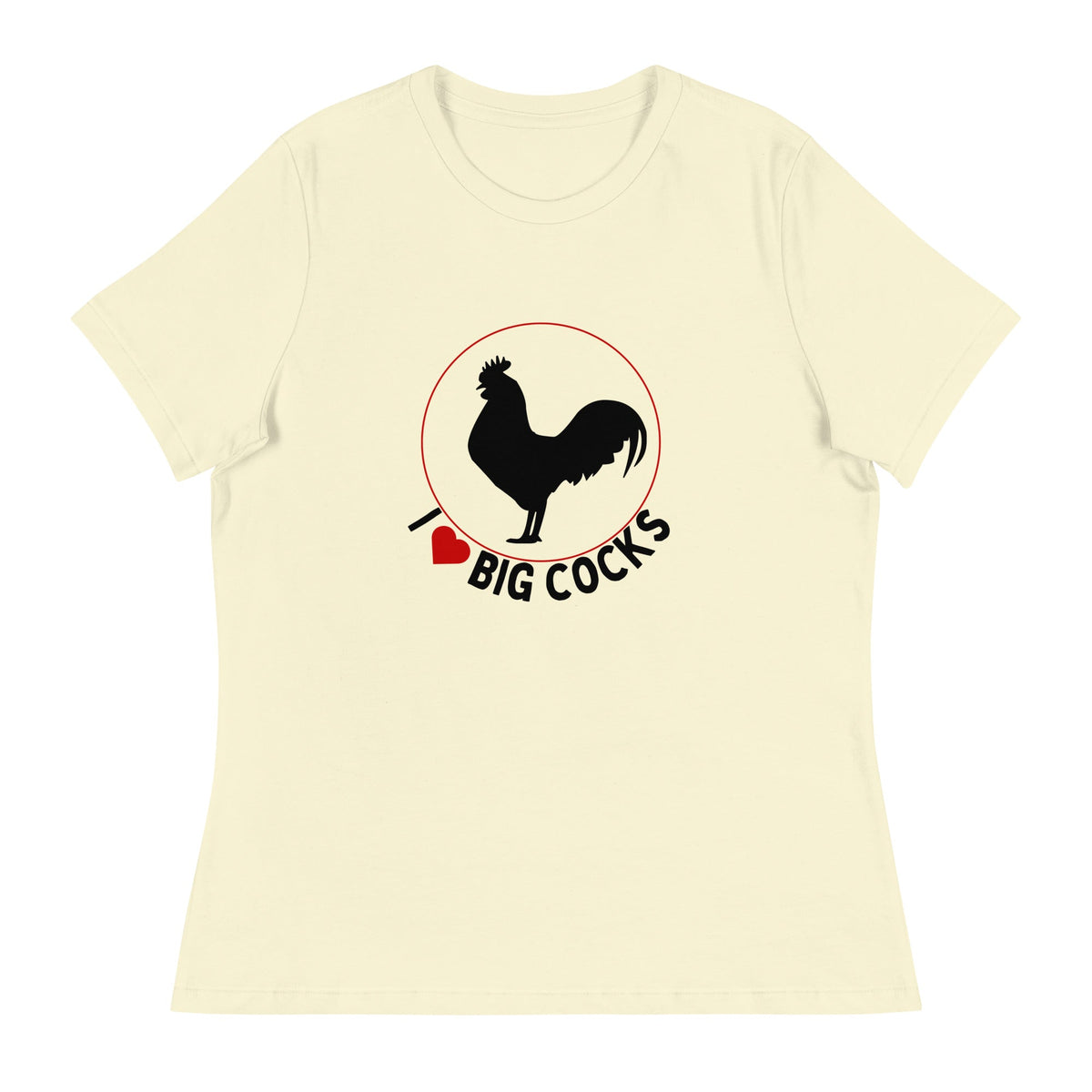 Big Cocks Chicken Women&#39;s Relaxed T-Shirt - Cluck It All Farms