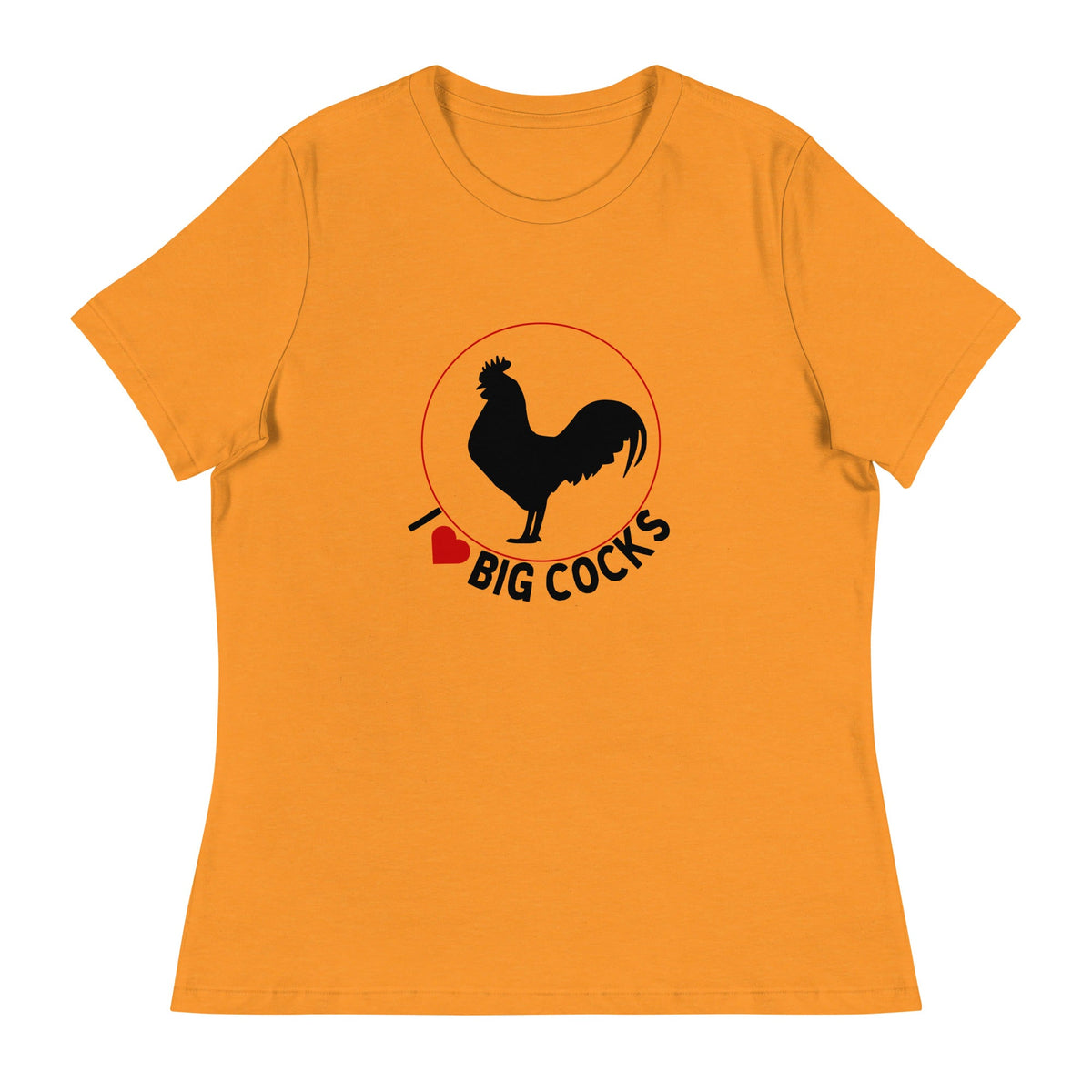 Big Cocks Chicken Women&#39;s Relaxed T-Shirt - Cluck It All Farms