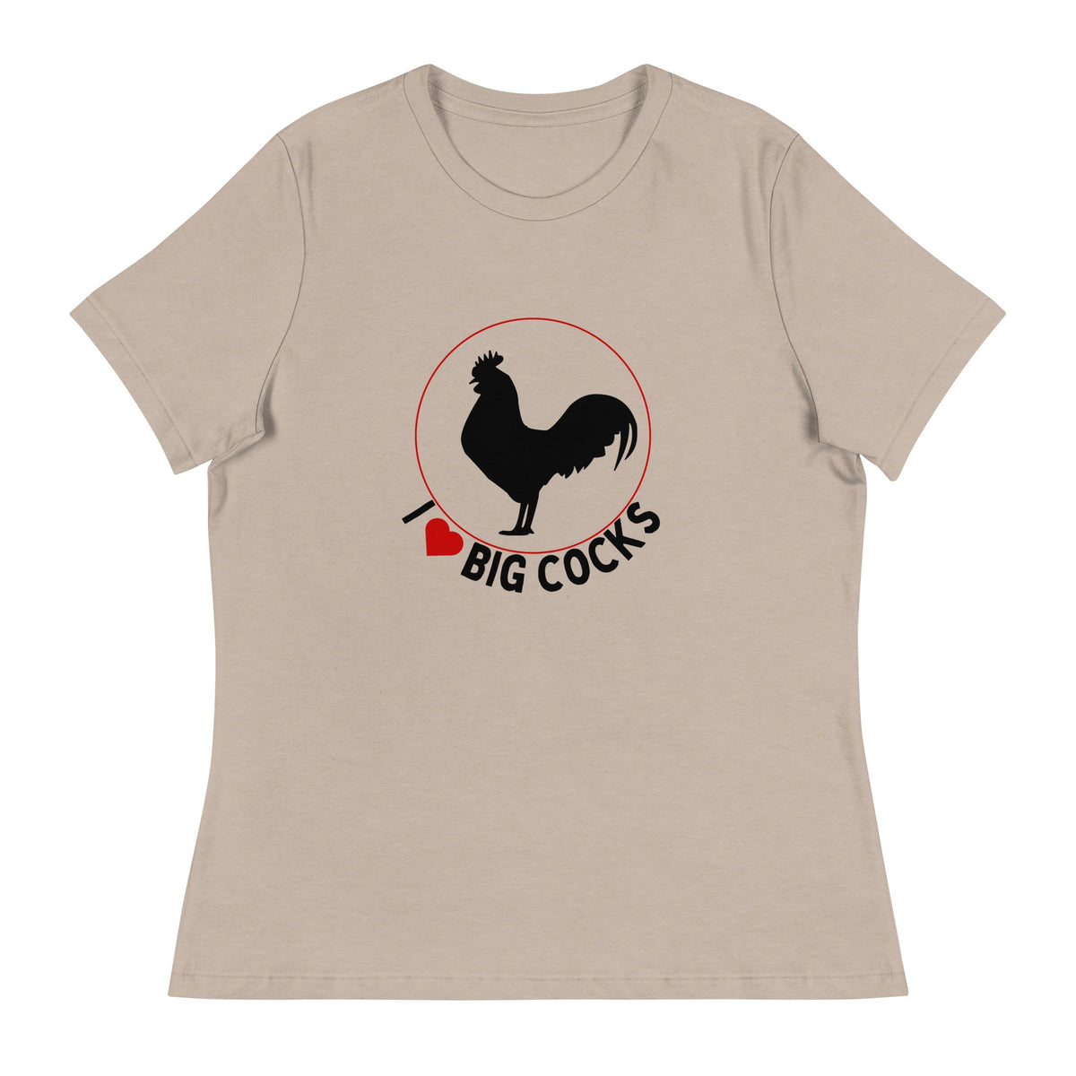 Big Cocks Chicken Women&#39;s Relaxed T-Shirt - Cluck It All Farms