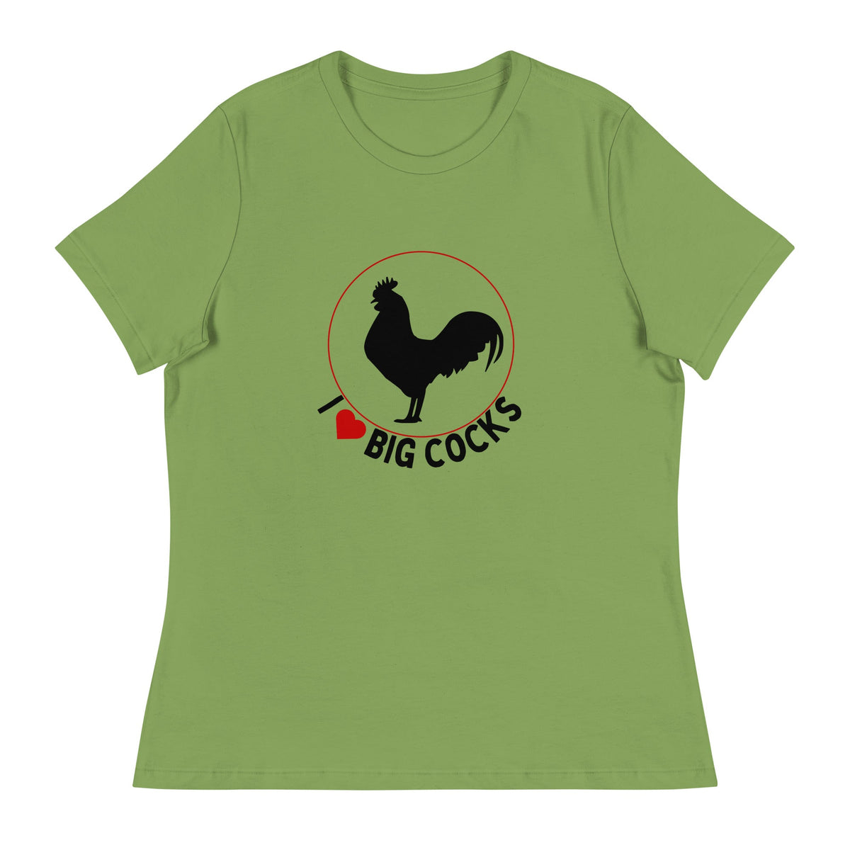 Big Cocks Chicken Women&#39;s Relaxed T-Shirt - Cluck It All Farms