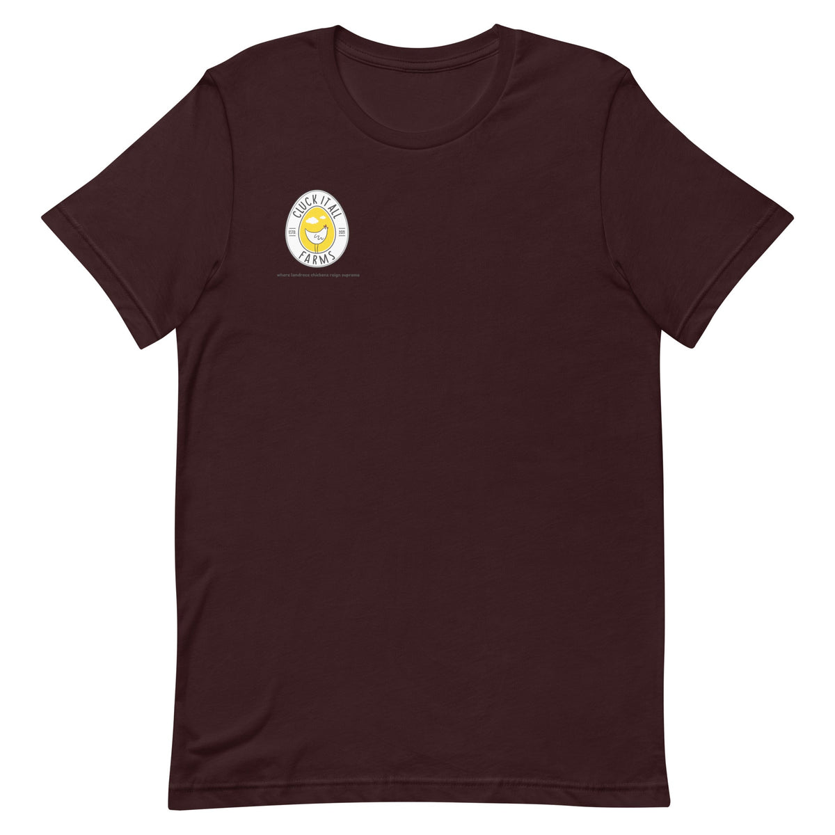Chicken Big Cocks BACK PRINT Unisex T-Shirt - Cluck It All Farms