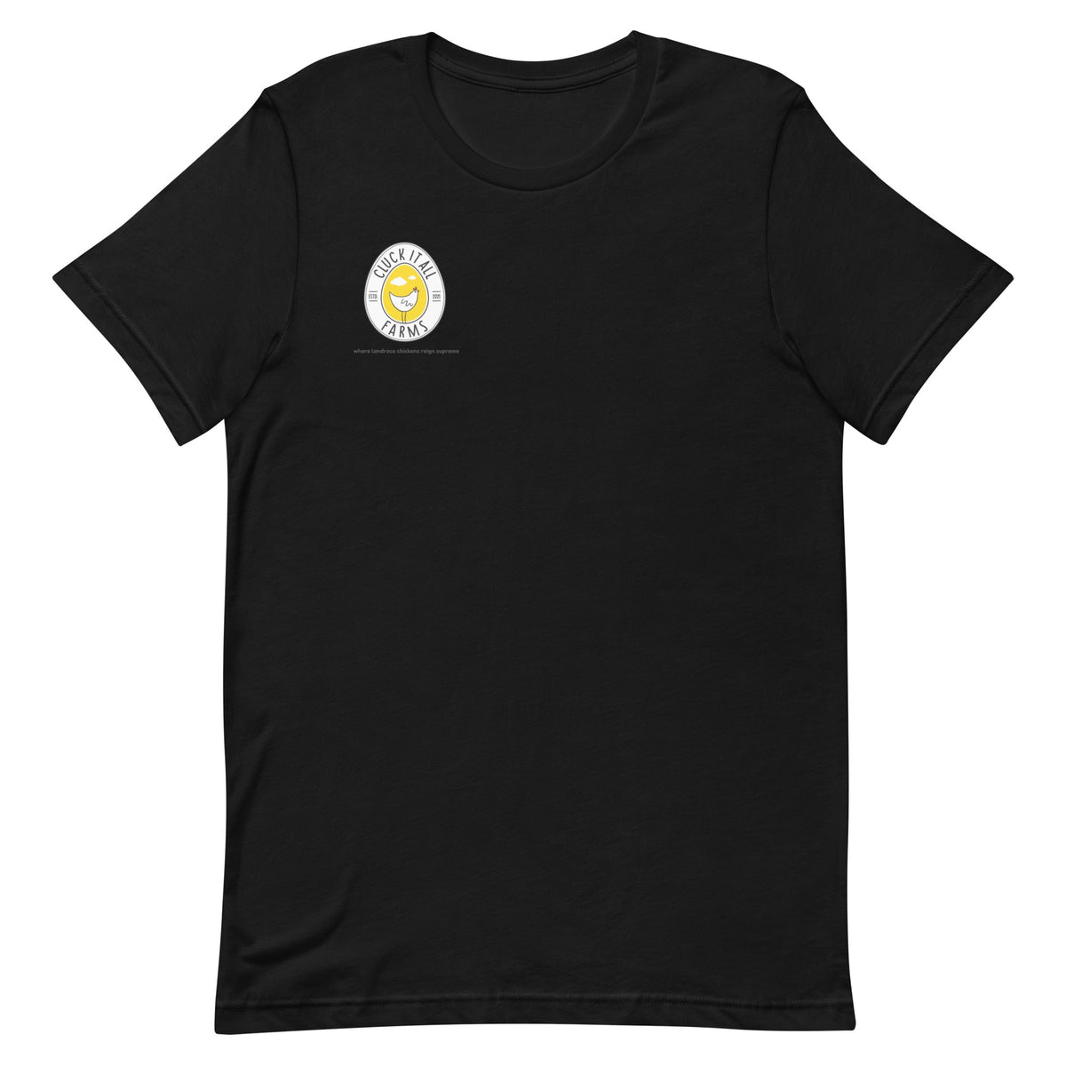 Chicken Big Cocks BACK PRINT Unisex T-Shirt - Cluck It All Farms
