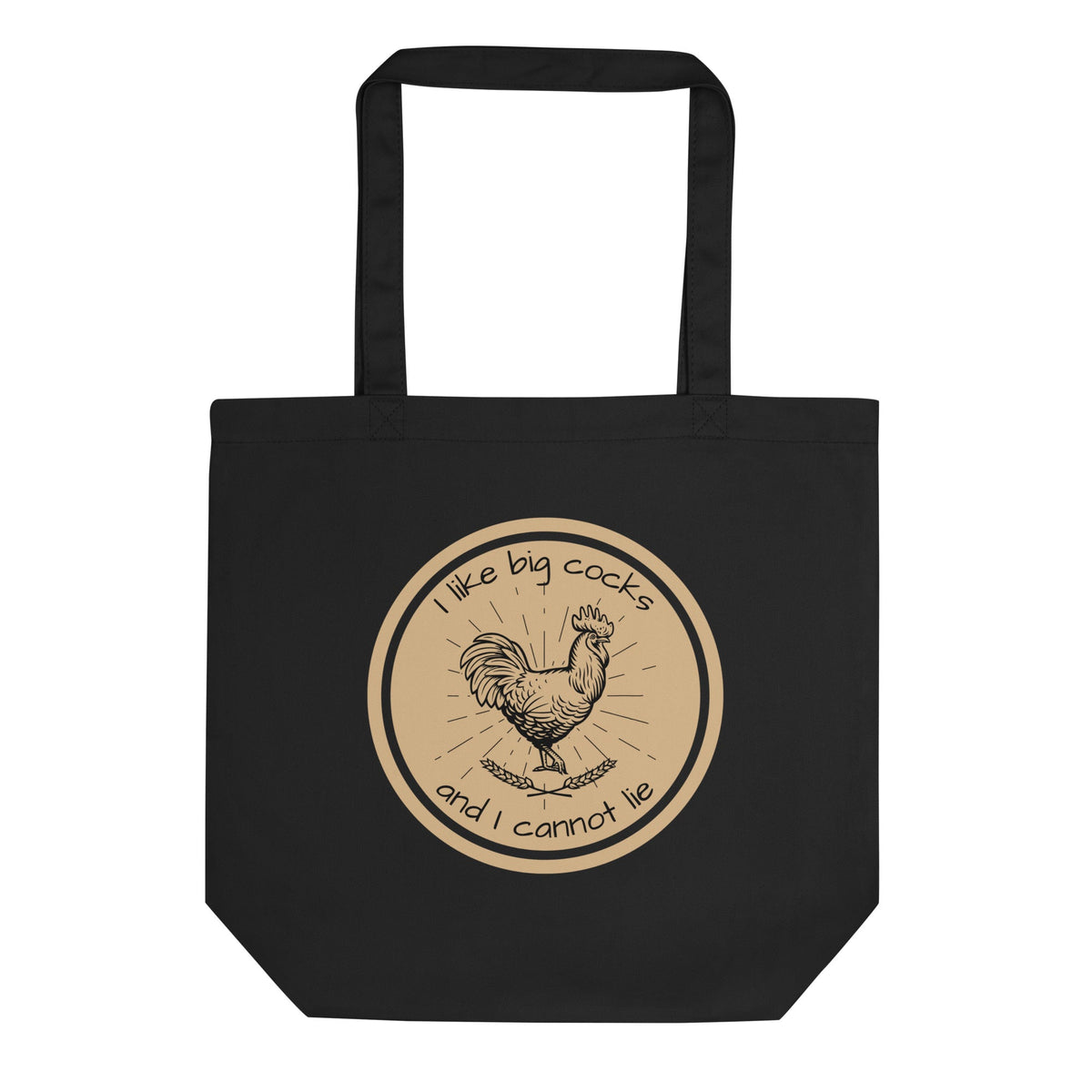 Chicken Big Cocks Eco Tote Bag - Cluck It All Farms