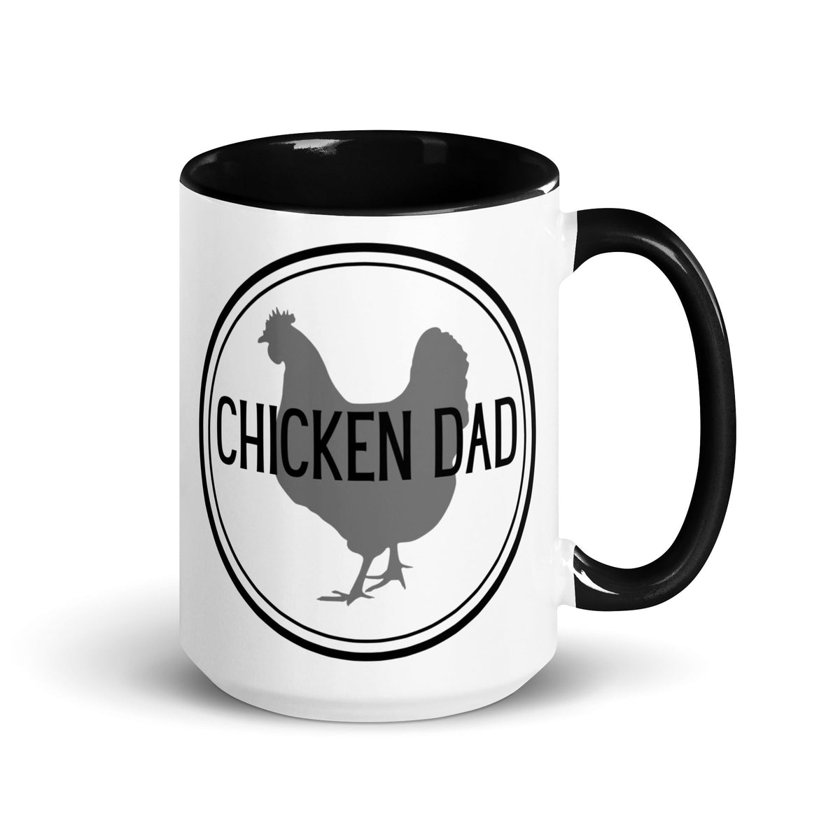Chicken Dad Colored Mug - Cluck It All Farms