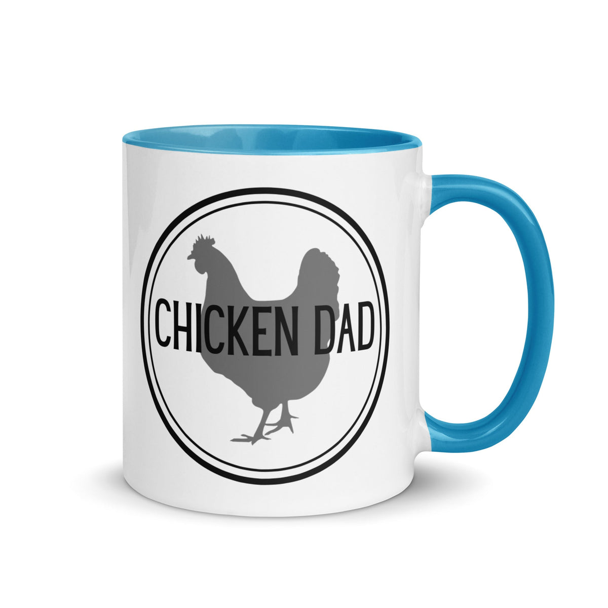 Chicken Dad Colored Mug - Cluck It All Farms