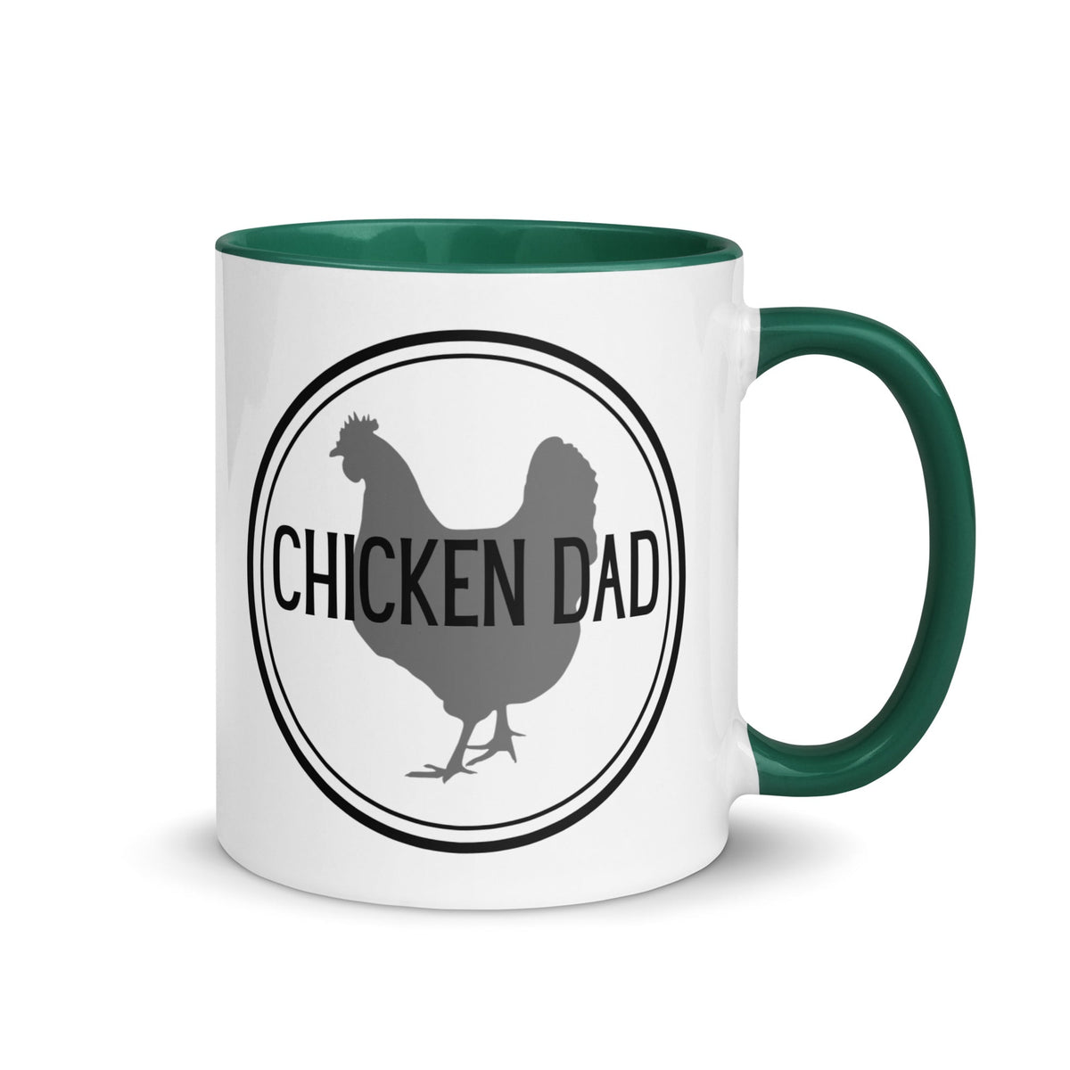Chicken Dad Colored Mug - Cluck It All Farms