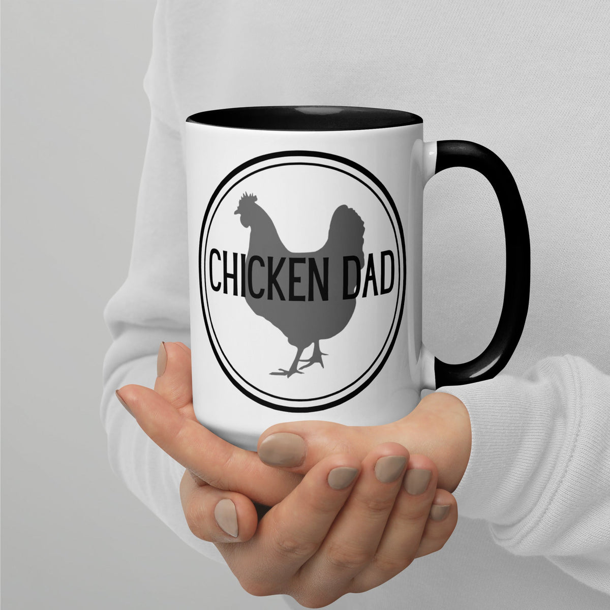 Chicken Dad Colored Mug - Cluck It All Farms