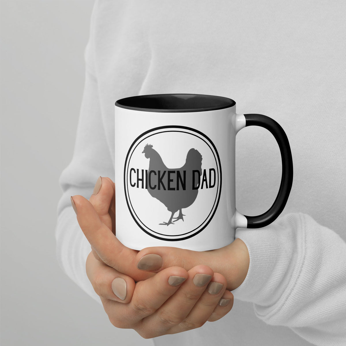 Chicken Dad Colored Mug - Cluck It All Farms
