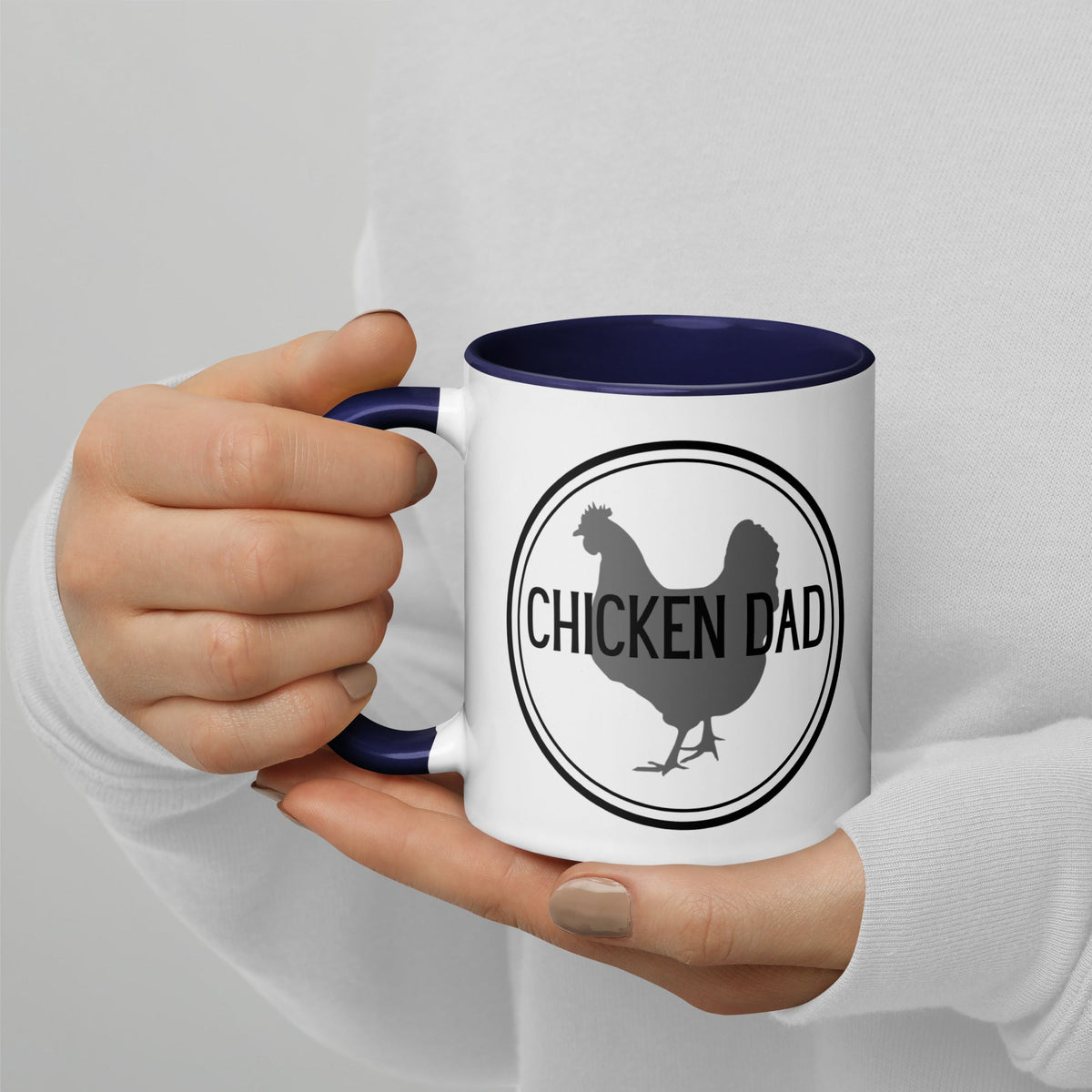 Chicken Dad Colored Mug - Cluck It All Farms