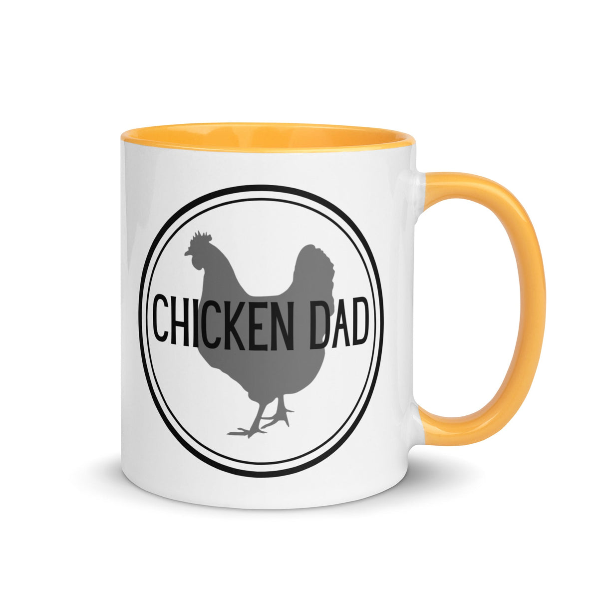 Chicken Dad Colored Mug - Cluck It All Farms