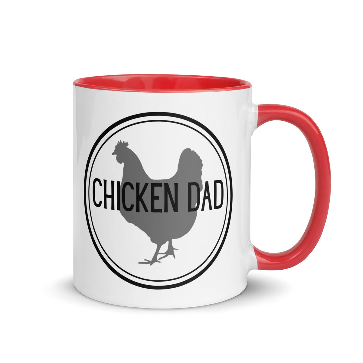 Chicken Dad Colored Mug - Cluck It All Farms