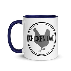Chicken Dad Colored Mug - Cluck It All Farms
