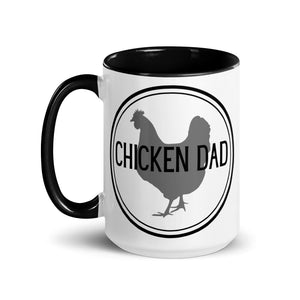 Chicken Dad Colored Mug - Cluck It All Farms