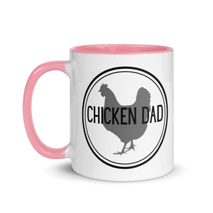 Chicken Dad Colored Mug - Cluck It All Farms