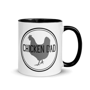 Chicken Dad Colored Mug - Cluck It All Farms