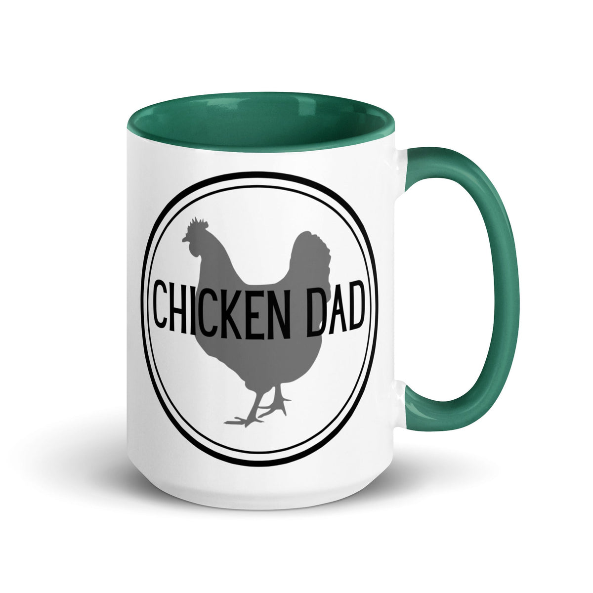 Chicken Dad Colored Mug - Cluck It All Farms